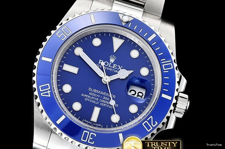 0509 HighQuality ROLSUB0257 – Submariner 116619LN SS SS Blue JF Asia 1031